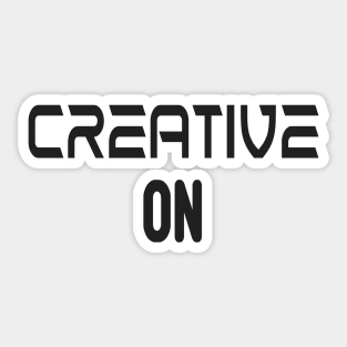 Creative On FAIR Artists PAY EQUALITY STICKER Sticker